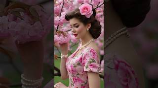 Vestidos florais 50s style shortvideo fashion vintagefashion dress style [upl. by Berny]