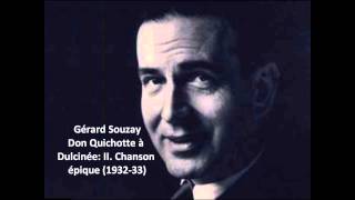 Gérard Souzay The complete quotDon Quichotte à Dulcinéequot Ravel [upl. by Adnilym956]