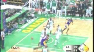 Los Angeles Lakers vs Boston Celtics 12232007 Kobe Bryant 28 Points [upl. by Nivan]