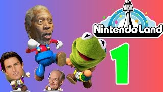 Mario Chase  Nintendo Land Funny Moments Montage Part 1 [upl. by Okomom]