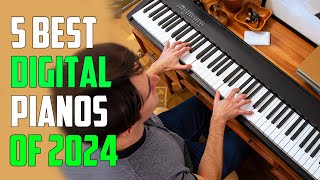 Top 5 Best Digital Pianos 2024  Best Digital Piano 2024 [upl. by Eenwahs]