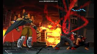 MUGEN BATTLES  Raoh amp Kenshiro vs Shin Akuma amp Evil Ryu [upl. by Hengel]