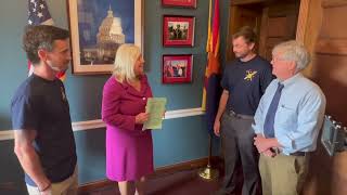 NFFEIAM Wildland Firefighters Fight for Fair Pay on Capitol Hill [upl. by Ivory]