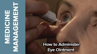 How To Insert Eyedrops [upl. by Nester]