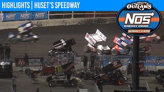 World of Outlaws NOS Energy Drink Sprint Cars Huset’s Speedway September 6 2020  HIGHLIGHTS [upl. by Ettelorahc]