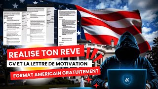 FAIS TON CV AMERICAIN GRATUITEMENT GRACE A CE 2 SITE [upl. by Epotimet]