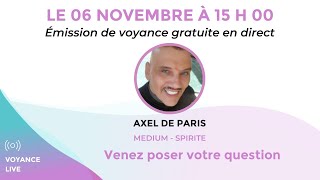 Live Voyance avec Axel de Paris [upl. by Dede882]