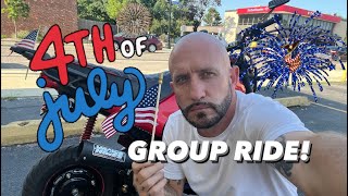 Honda Navi 4th of July Ride Floods Mud amp Food [upl. by Gideon]