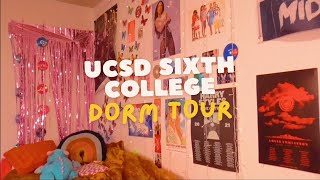 UCSD Sixth College Dorm Tour  Sophomore Year [upl. by Arbma]