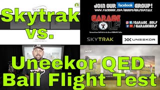 Skytrak Launch Monitor vs Uneekor QED Ball Flight Test [upl. by Otilegna]