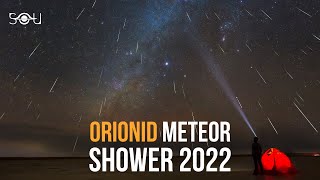 Look Up The Best Meteor Shower of October 2022 Has Begun  Orionid Meteor Shower  Orionids  Space [upl. by Aidnyc]