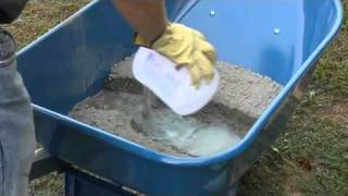 How to Hand Mix QUIKRETE® Concrete [upl. by Torbert]