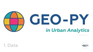 GeoPy in Urban Analytics Reading and exporting OSM data geoPandas osmnx [upl. by Nazar]