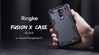 Xiaomi Pocophone F1 Case  Ringke Fusion X Case [upl. by Imoyaba91]