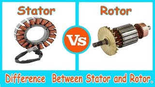 Stator and Rotor  Difference Between stator and Rotor [upl. by Aened206]