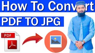 How To Convert PDF To JPG Online Free [upl. by Eux394]