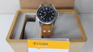 Stowa Flieger Classic  Unboxing [upl. by Megan741]