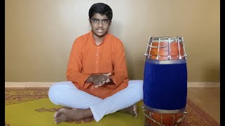 Basics of Mridangam Tha Dhi Thom Nam [upl. by Hills831]