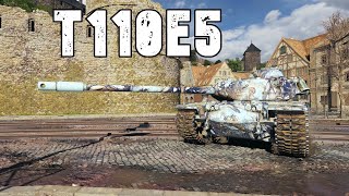 World of Tanks T110E5  7 Kills 103K Damage [upl. by Elletnahc669]