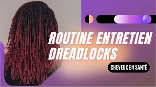 Ma routine dentretien des dreadlocks pour des cheveux en santé [upl. by Isidoro]