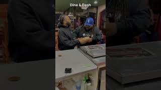 Dine amp Dash explorepage funnyvideo food stealing fighting comedy [upl. by Gauthier292]