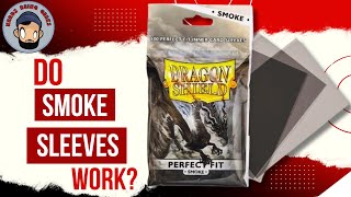 Dragon Shield Perfect Fit Smoke Sleeves [upl. by Aroc]