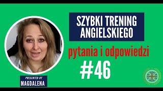 Szybki Trening Angielskiego  Pytania I Odpowiedzi  meeting 46 [upl. by Eked]