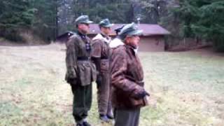 WW2 SS Veteran speaks to WW2 SS Reenactors [upl. by Einberger807]