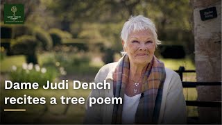 Dame Judi Dench recites Loveliest of trees the cherry now for The Queens Green Canopy launch [upl. by Berenice89]