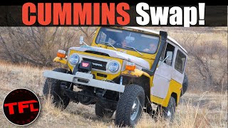 I Swapped a Brand NEW CUMMINS Diesel Into My Old Toyota FJ40 Heres Why [upl. by Cayser188]