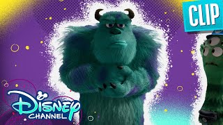 Monsters Inc Loses Power 😱⚡️  Monsters at Work  disneychannel [upl. by Annoval]