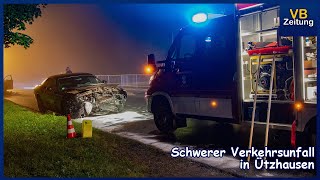 Schwerer Verkehrsunfall in Uetzhausen 🚨  📰 Vogelsberger Zeitung [upl. by Brodench]