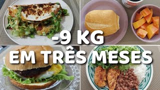 DIÁRIO DA DIETA EP25  JÁ PERDI 9 KG EM TRÊS MESES  REEDUCAÇÃO ALIMENTAR SIMPLES [upl. by Johnsson224]