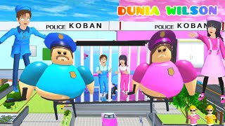 Yuta Mio Kabur Dari Penjara Polisi Pink Biru dan Titan Raksasa 😱😭 Full Movie Yuta Mio [upl. by Mairim]