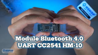 Module Bluetooth 40 UART CC2541 HM10 [upl. by Ayitahs]