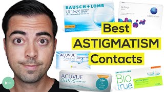 Best Contact Lenses for Astigmatism  Best Toric Contact Lenses [upl. by Harmonia]