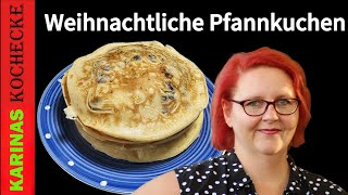 ApfelPfannkuchen – Einfaches Tassenrezept ohne Wiegen weihnachtlich angehaucht [upl. by Catima484]