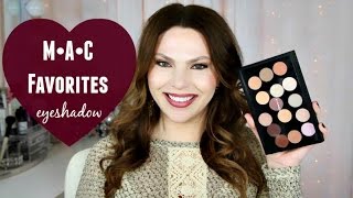 MAC Eyeshadow Favorites  BeautyBuzzHub [upl. by Farrah]