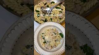 My Cooking Journal Ep4  Fusilli Chiken amp Kale [upl. by Nuaj]