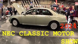 First part of my look at THE NEC CLASSIC MOTOR SHOW 2024 [upl. by Nnaeilsel]