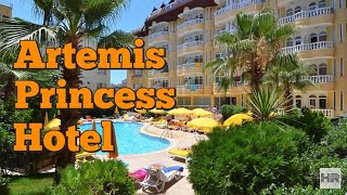 ARTEMIS PRINCESS HOTEL 4  Alanya Turkey 🇹🇷 [upl. by Moclam]