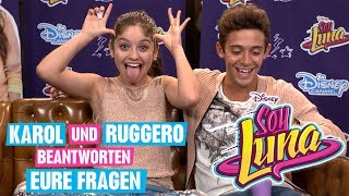 Karol und Ruggero beantworten eure Fragen  Soy Luna [upl. by Narok565]