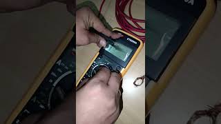 How to Check Continuity with a Multimeter in Seconds 🔧 Simple Steps for Accurate Results shorts [upl. by Roxana759]