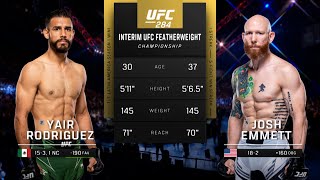 UFC290 Pelea Gratis Rodriguez vs Emmett [upl. by Atteselrahc]