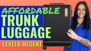 Best affordable trunk luggage The Level 8 Hegent Luggage Review [upl. by Aspa925]