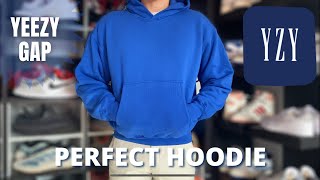 Yeezy Gap Perfect Hoodie “Blue” Vale la pena review en español [upl. by Bergman]