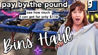 I Cant Believe This Keeps Happening To Me At The Bins  GOODWILL OUTLET BINS Thrift HAUL TO RESELL [upl. by Hutner]