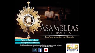 Asamblea de Adoración Al Santísimo Sacramento en VIVO con Padre Manuel Valbuena 22OCT2024 [upl. by Oileduab]