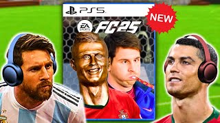 Messi amp Ronaldo create FC 25 covers [upl. by Uda204]