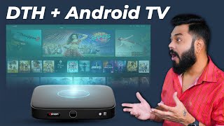 Airtel Xstream Box  Smart Android TV amp DTH AllInOne ⚡ DTH Bhi Android TV Bhi [upl. by Aciretnahs]